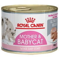 Корм для котят Royal Canin Mother&Babycat в период первой фазы роста и отъема,беременных и кормящих кошек, мусс, 0,195г